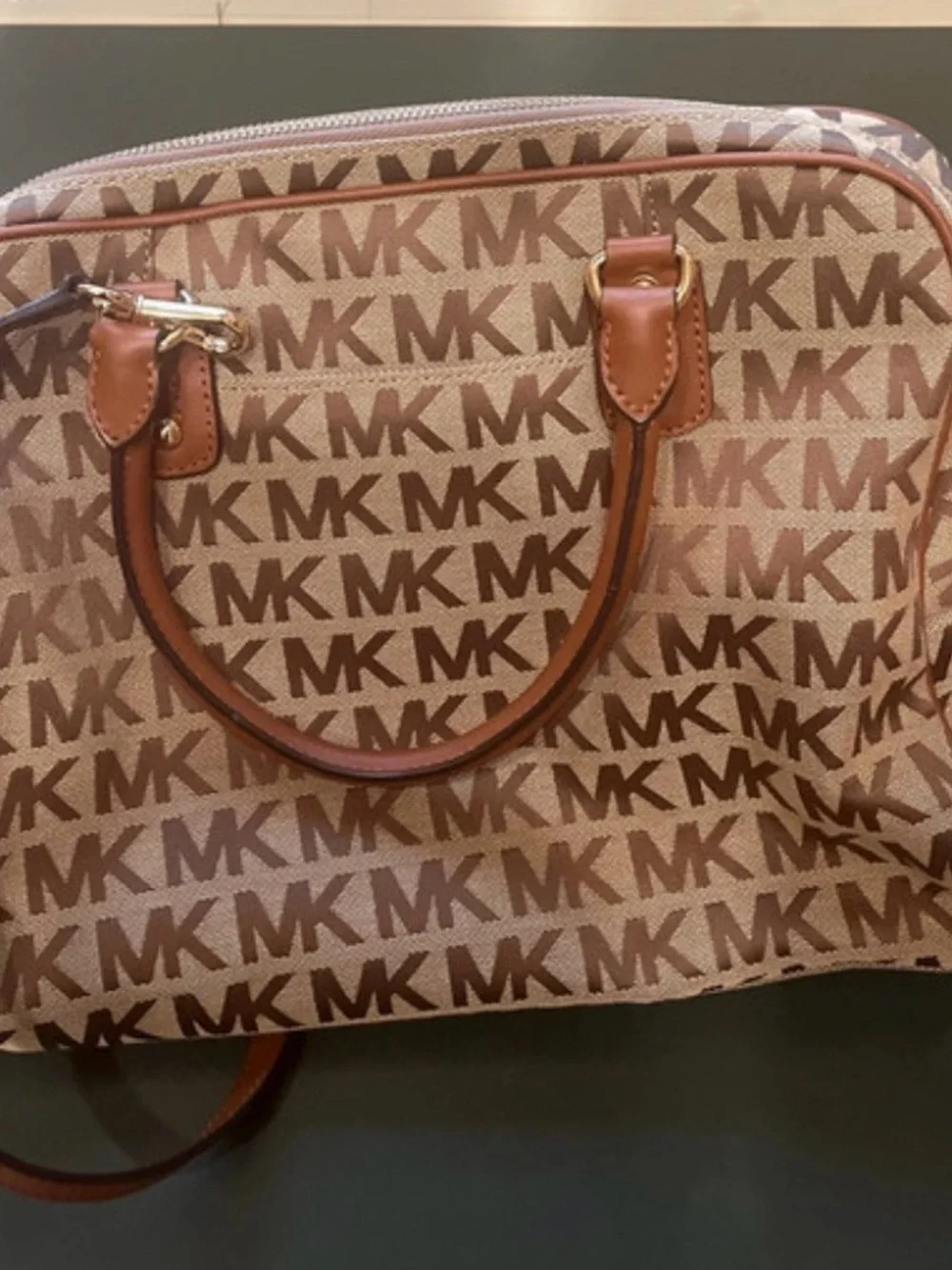 Michael Kors Brown Signature Bag